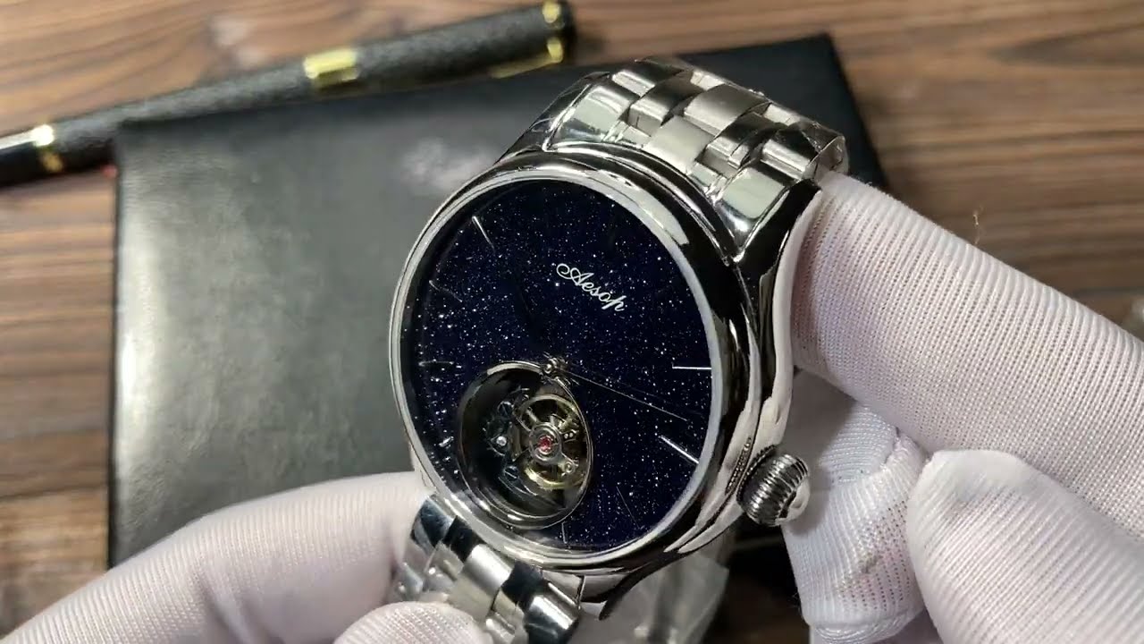 Blue sandstone Dial - AESOP Tourbillon 7050