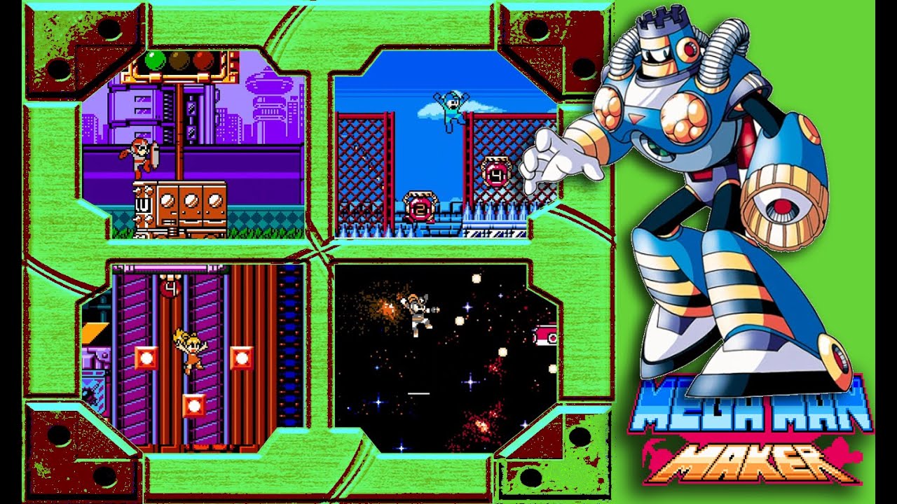 Mega Man Maker - Rise of the X-Shadow - Full Game
