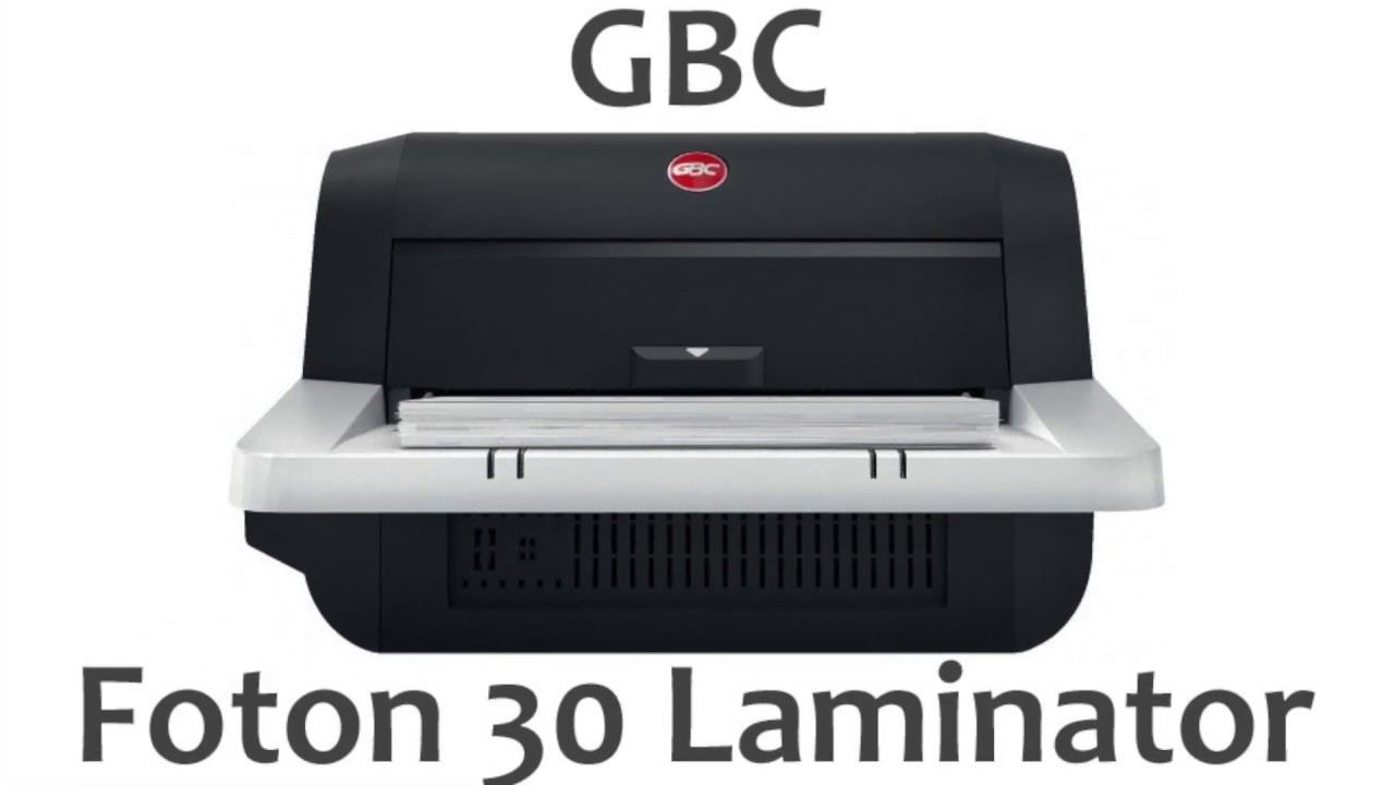 GBC Foton 30 Automatic Laminator