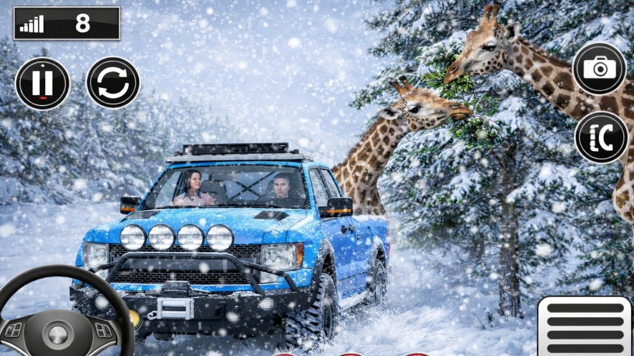 Jeep Driving 4x4 - Jeep Game | Jeep Game 3D Gameplay - जीप ड्राइविंगJeep 3D गेम | गाड़ी वाला गेम 