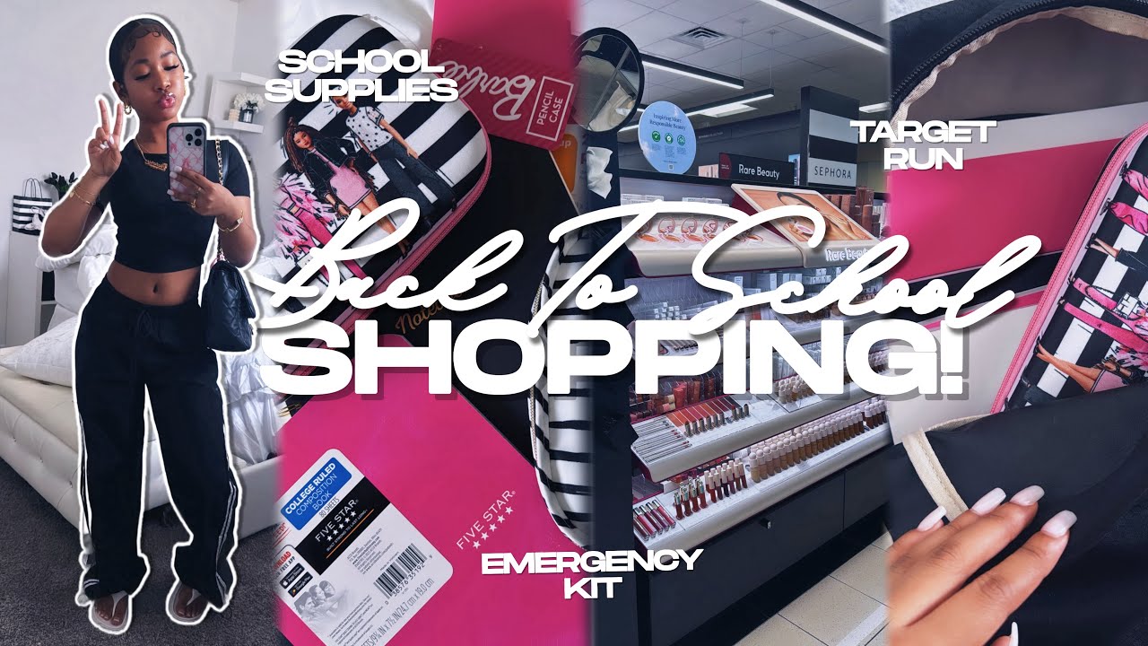BACK TO SCHOOL SUPPLIES SHOPPING + HAUL 2024 | Victory Marrie