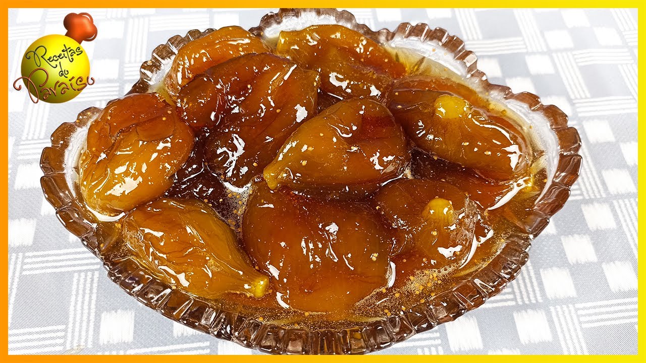 DOCE/COMPOTA DE FIGO | 🍎  Receitas do Paraíso