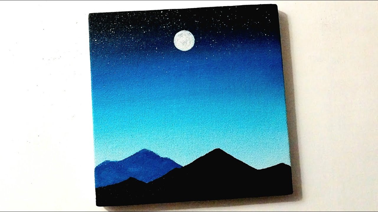 Lukisan Kanvas Mudah Untuk Pemula