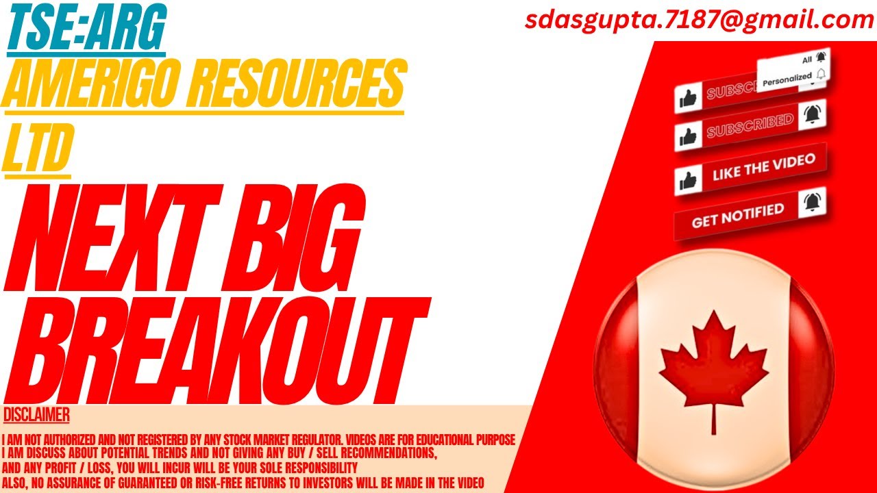 ARG STOCK : NEXT BIG BREAKOUT | AMERIGO RESOURCES STOCK