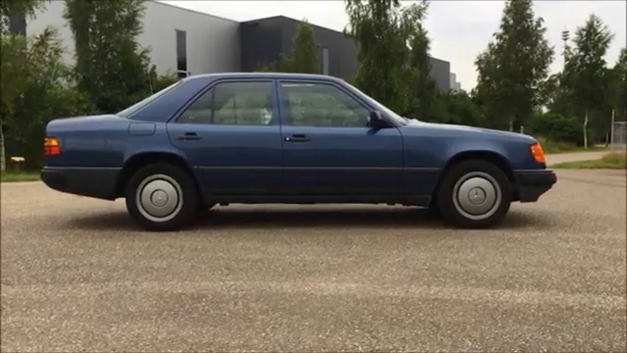 1987 Mercedes-Benz W124 300E review Interior Exterior and Exhaust