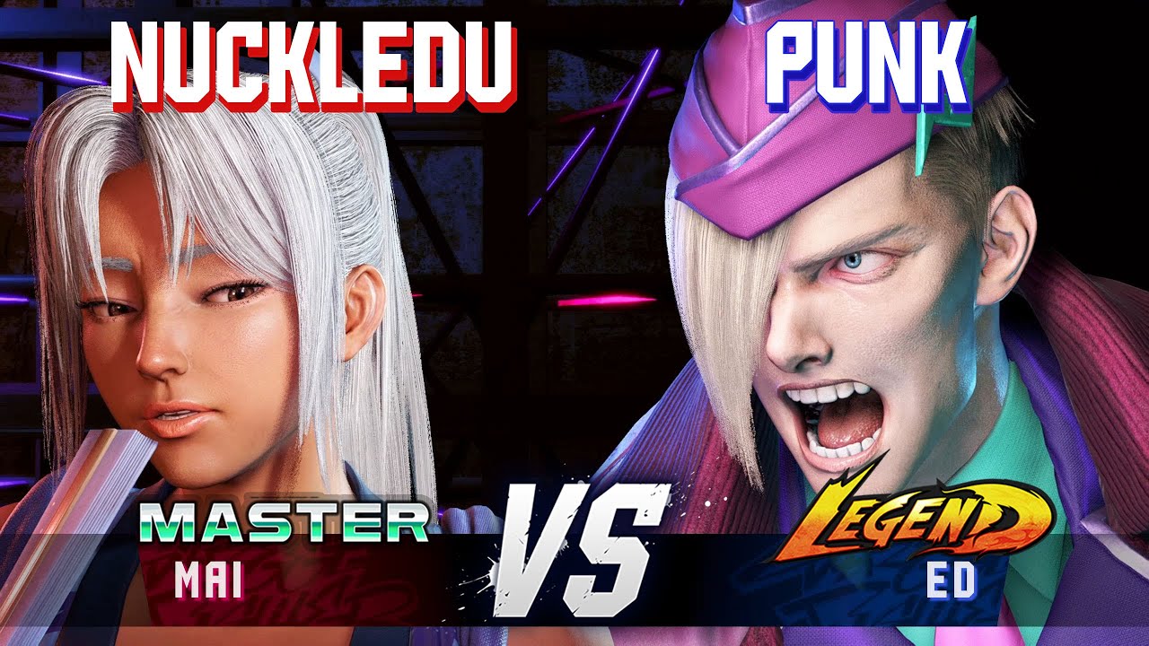 SF6 ▰ NUCKLEDU (Mai) vs PUNK (Ed) ▰ High Level Gameplay