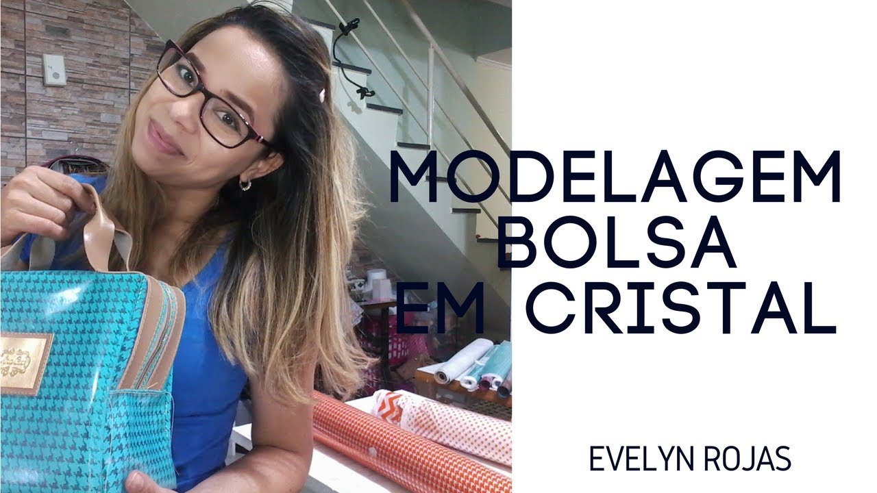 modelagem bolsa cristal