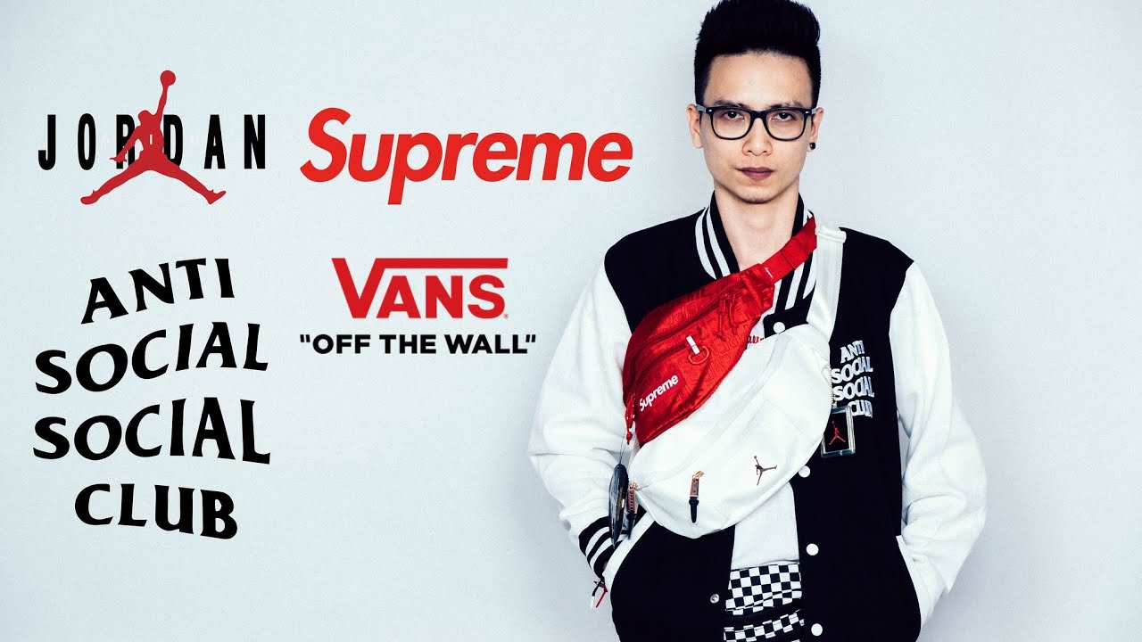 Supreme Waist Bag, ASSC Letterman, Jordan Waist Bag, Vans Waist Bag