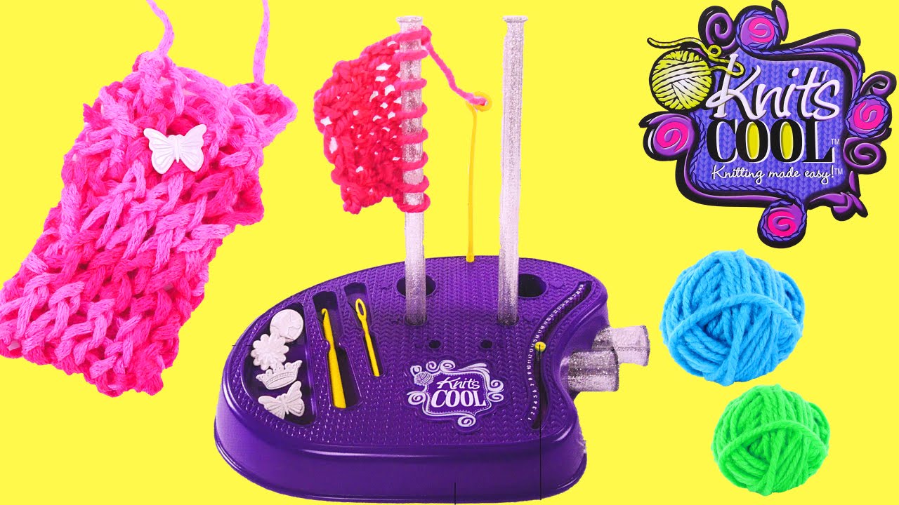 Knits Cool Knitting Studio - From the makers of Sew Cool Sewing Machine