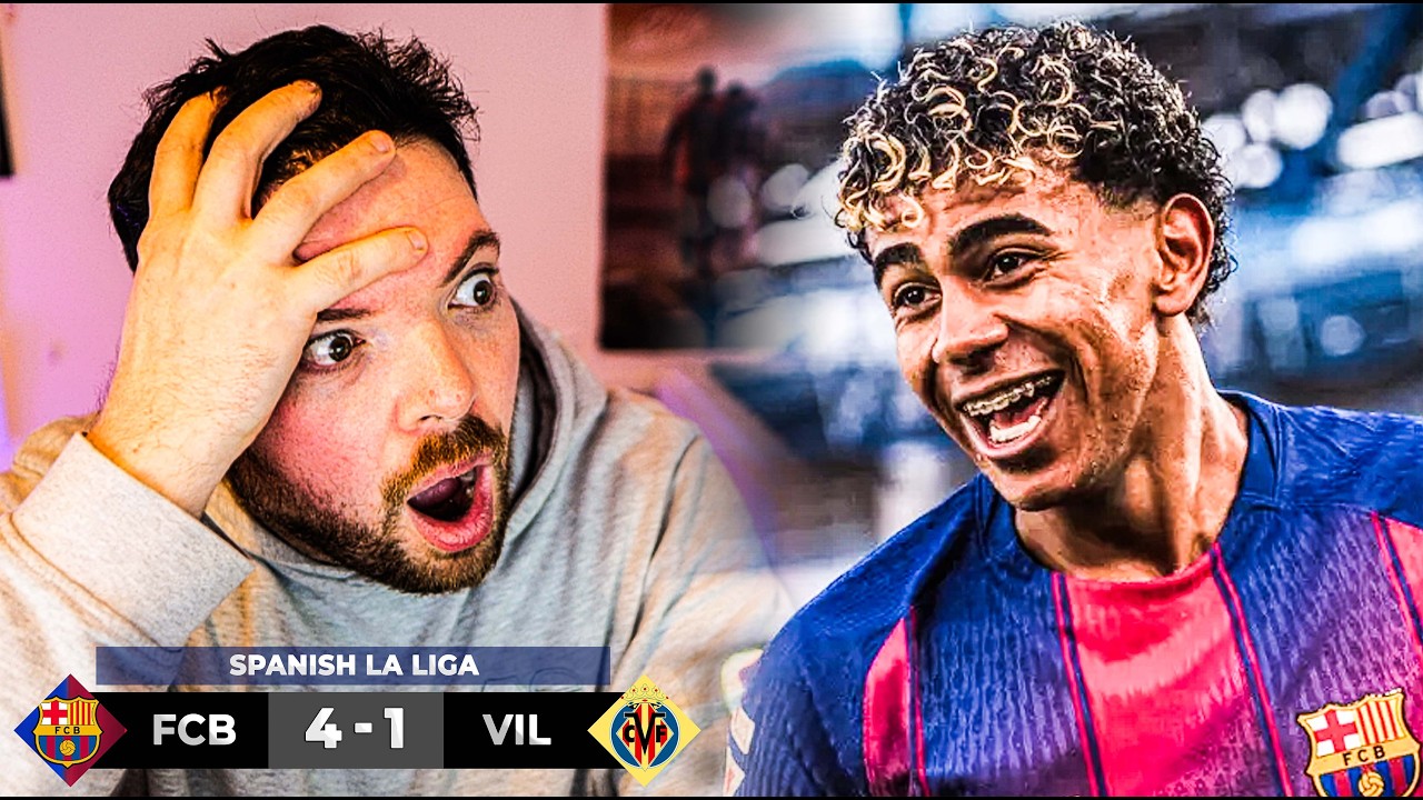 LAMINE YAMAL HAT-TRICK! I TOLD YOU BEST IN THE WORLD | Barcelona 4-1 REACTION
