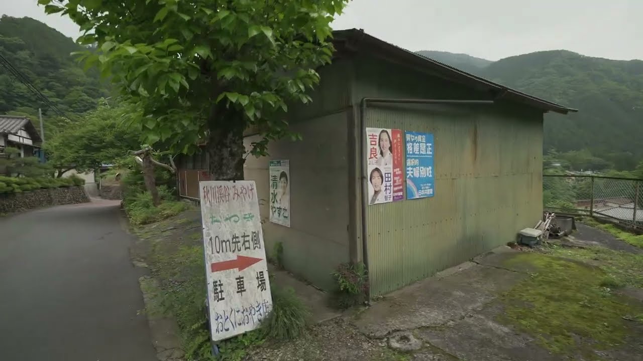 【4K Live】Tokyo Akigawa valley walk