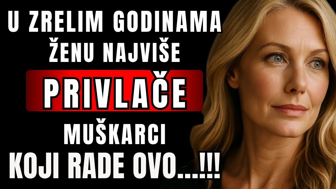 Evo šta zaista privlači pažnju jedne ZRELE ŽENE