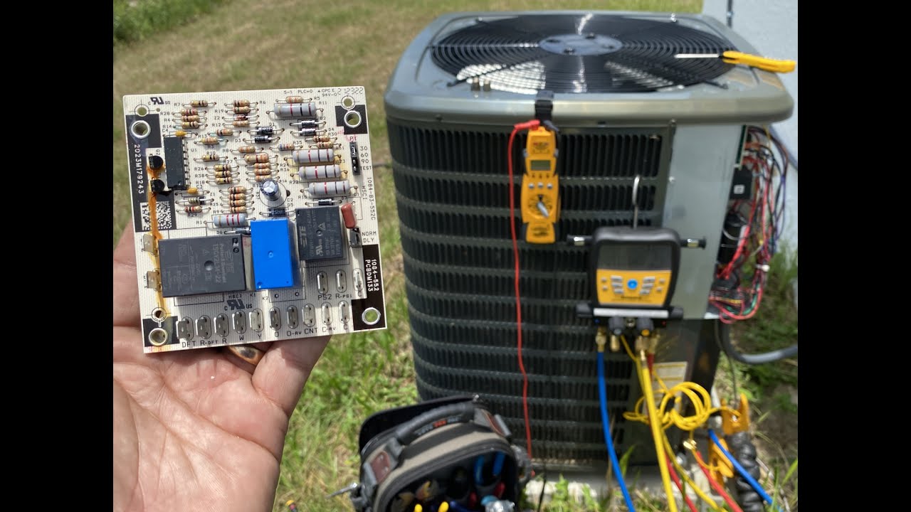 Как диагностировать неисправную плату оттаивания на тепловом насосе Goodman
