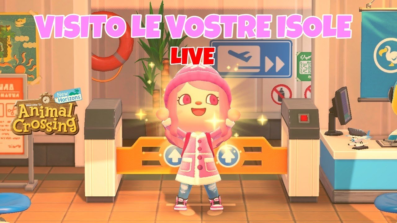 [START 17:00] VISITO LE VOSTRE ISOLE - ANIMAL CROSSING NEW HORIZONS  LIVE 🔴