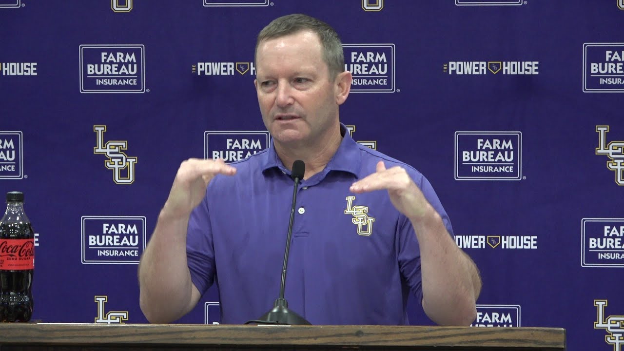 LSU Jay Johnson 2026 Tigers Baseball Media Day (FULL)