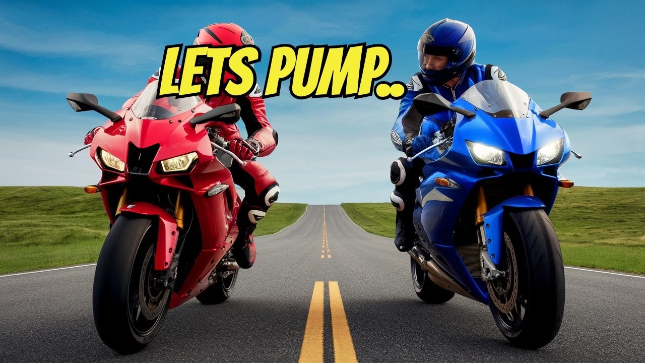 Thrilling Superbike Adventure on the Highway with My Friend