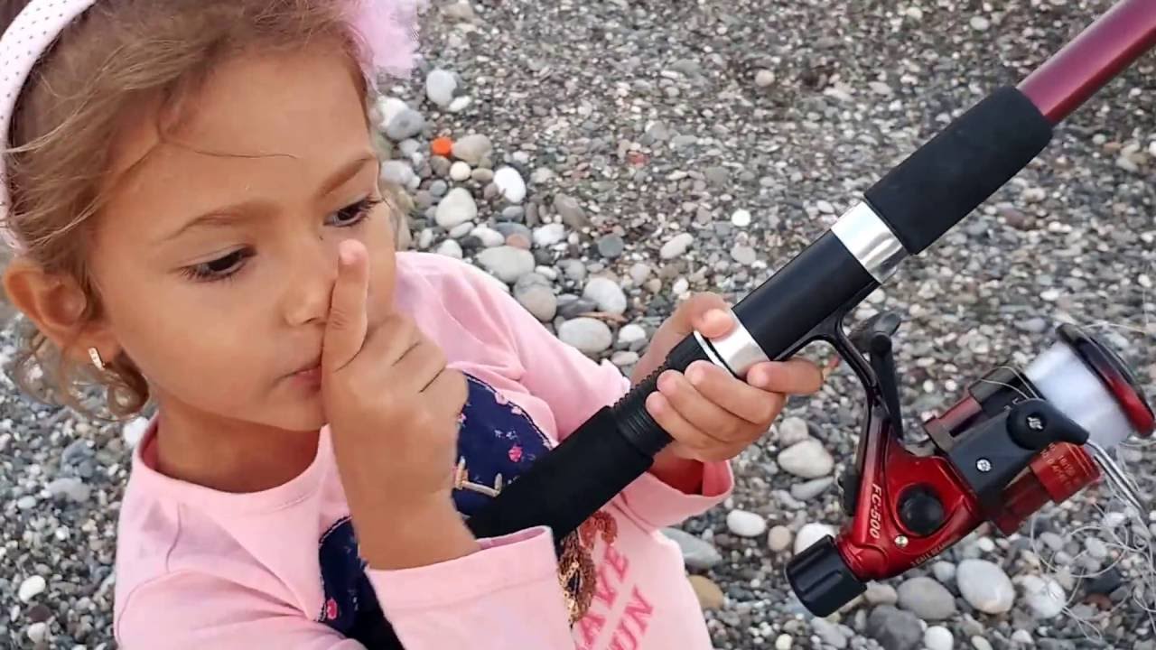 Gerçek olta ile balık tuttuk 