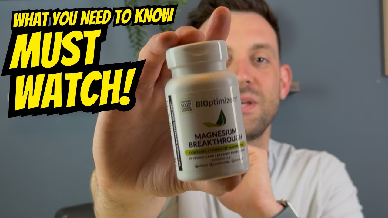 BIOptimizers Magnesium Breakthrough Supplement 7 Forms of Magnesium! Worth It? #ad #amazoninfluencer