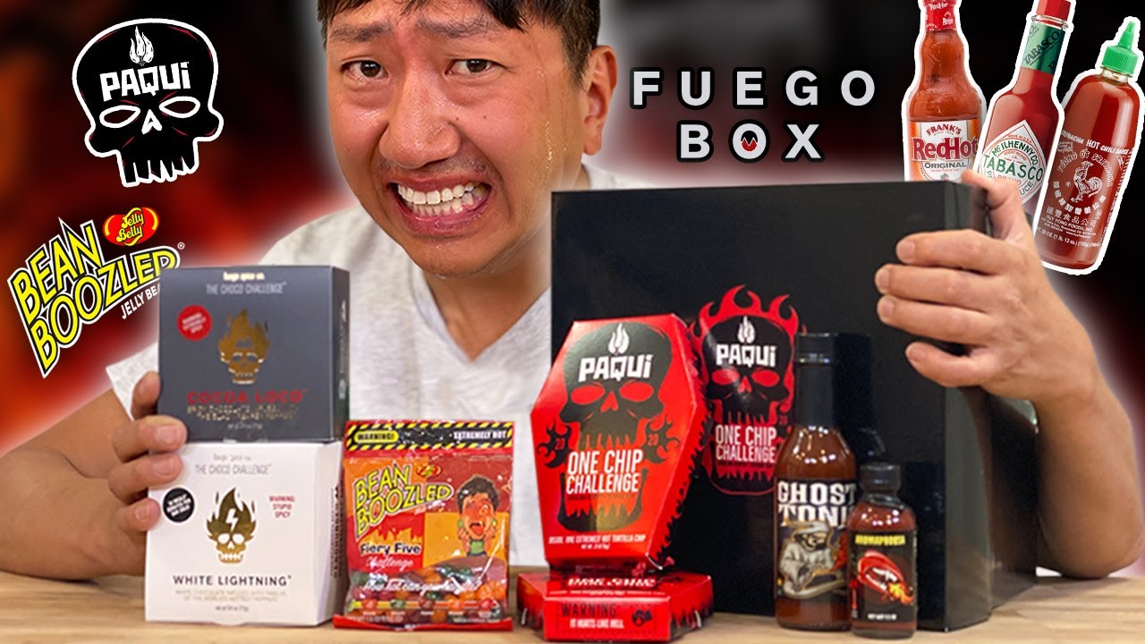 Doing EVERY SPICY FOOD Challenge in 24 HOURS