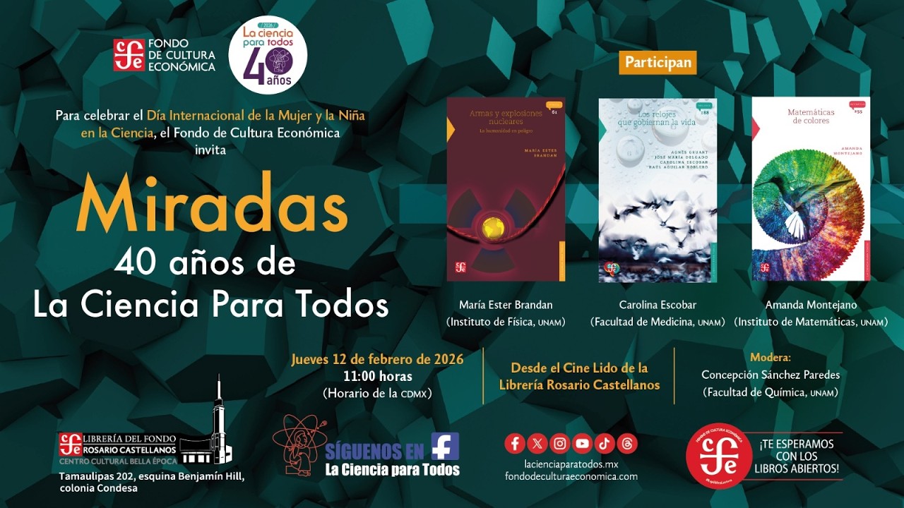 MIRADAS 40 años de La Ciencia para Todos