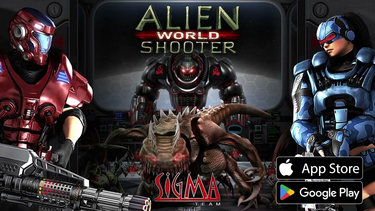 Alien Shooter - World. Official gameplay trailer.