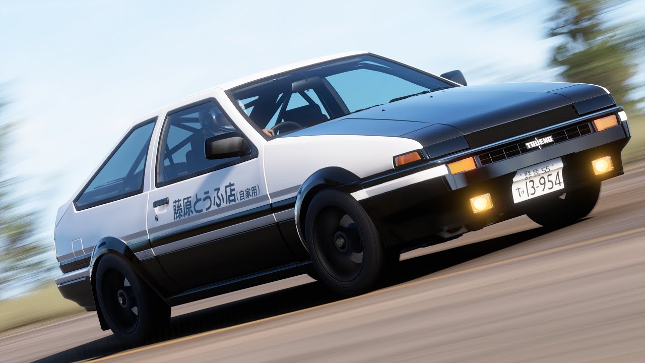 ПОЛНАЯ КОНСТРУКЦИЯ INITIAL D AE86 ДЛЯ FORZA HORIZON 5