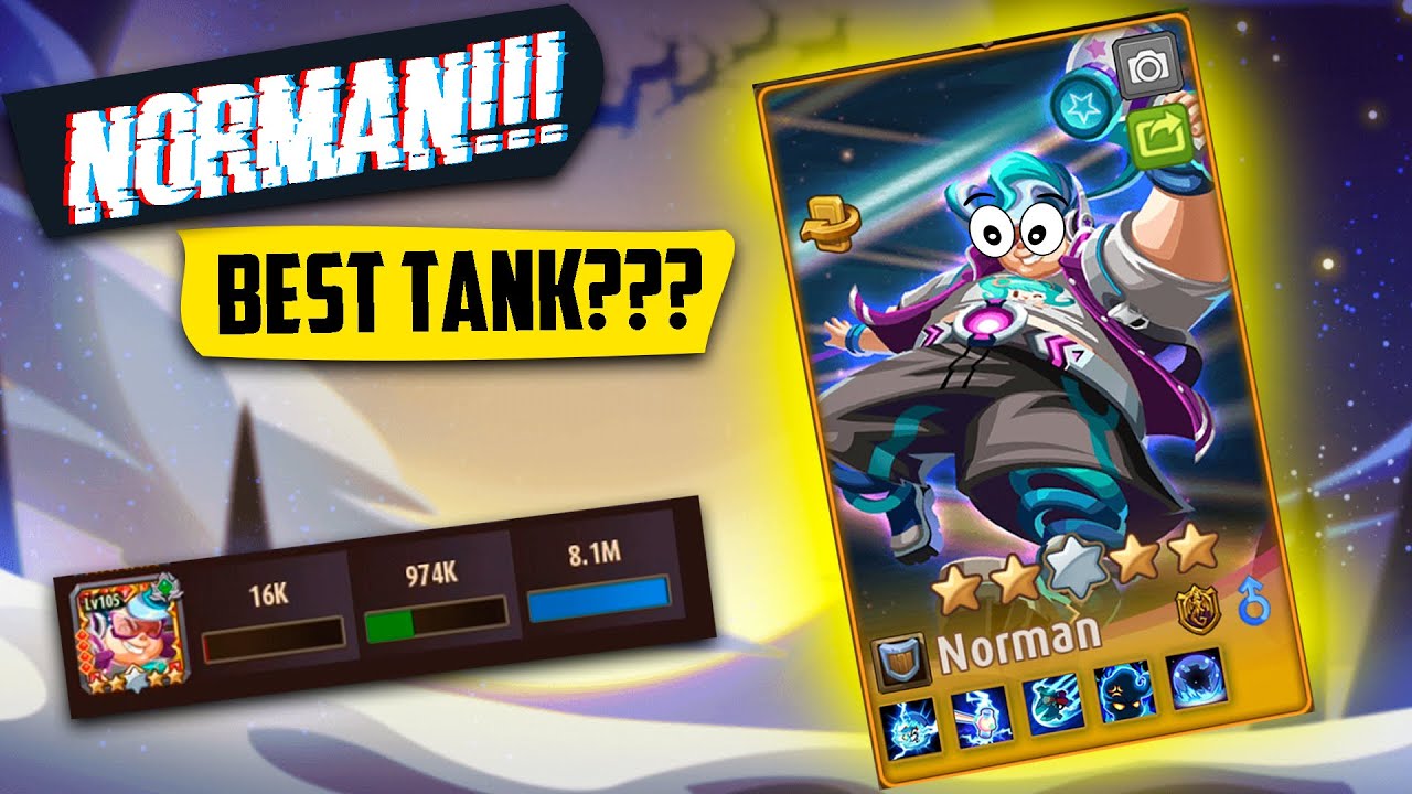 Magic Rush Heroes | Norman Best Tank? | Норман Лучший Танк?