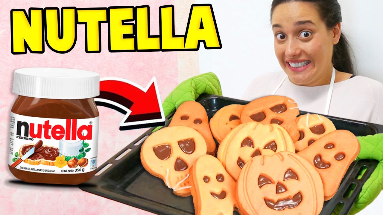 FACCIAMO I BISCOTTI DI HALLOWEEN ALLA NUTELLA!!