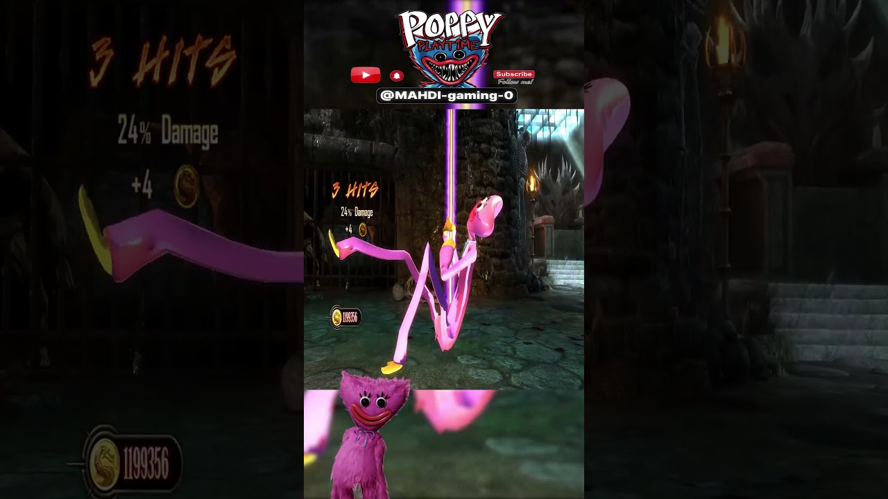 Kissy Missy Victory Animation Showcase! 😍 Poppy Playtime MK9 Mod #shorts