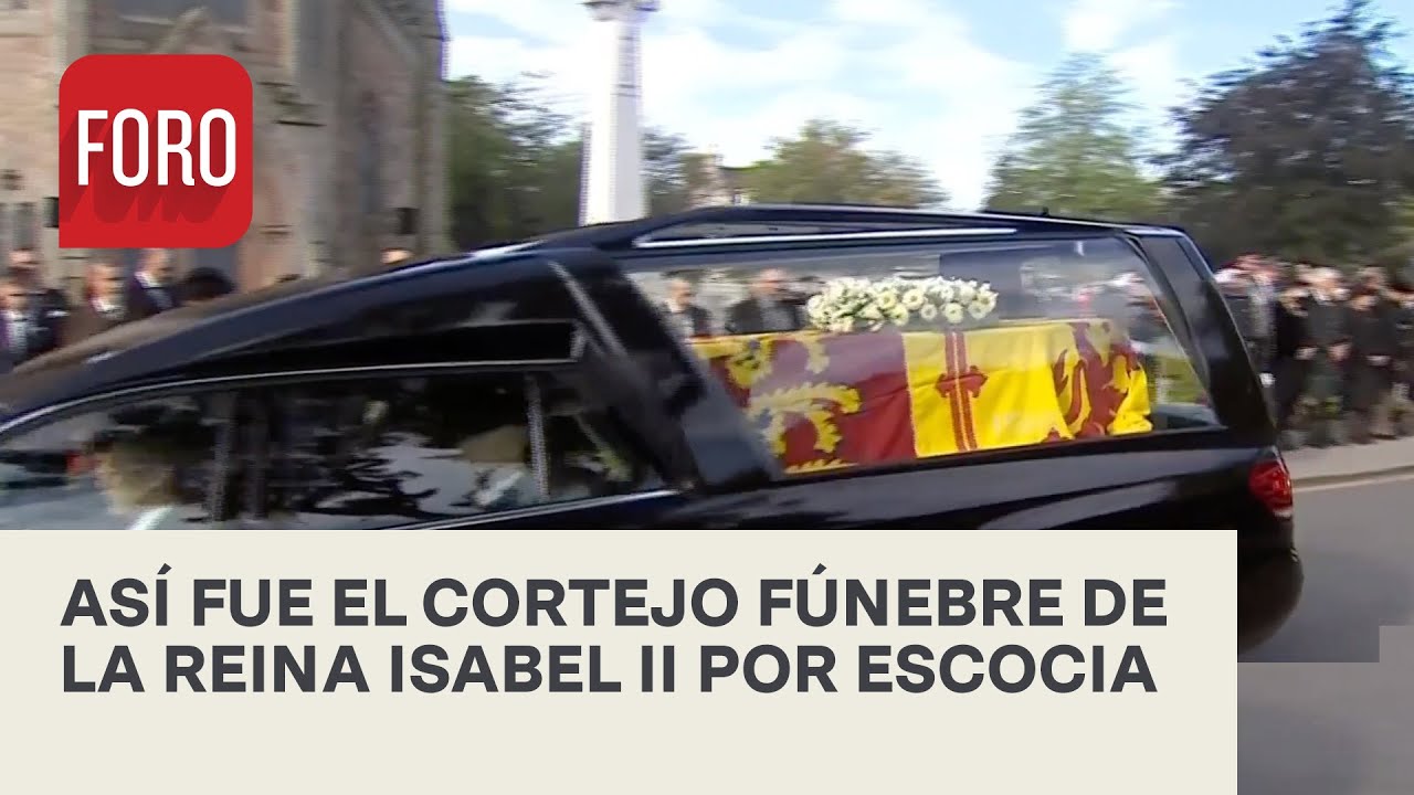 El cuerpo de la reina fue trasladado de Balmoral a Edimburgo - Las Noticias