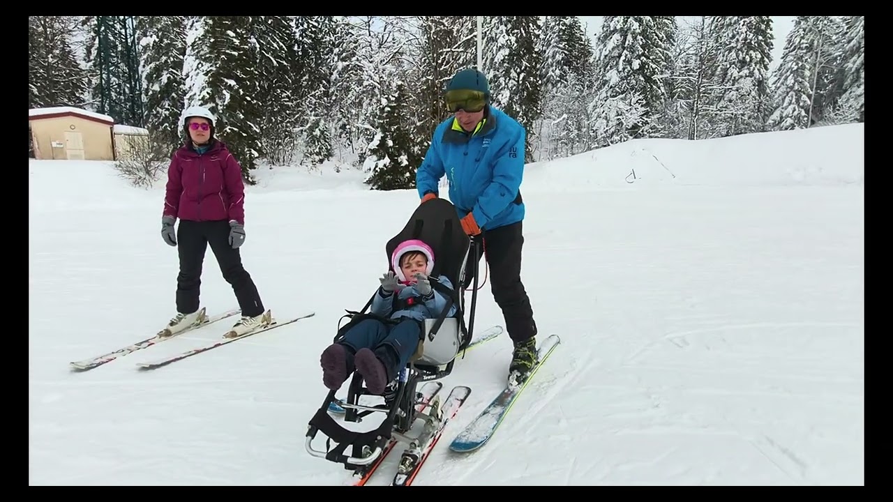 Danse sur la neige avec Calin