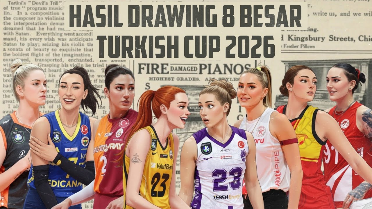 HASIL DRAWING 8 BESAR TURKISH CUP 2026 ‼️