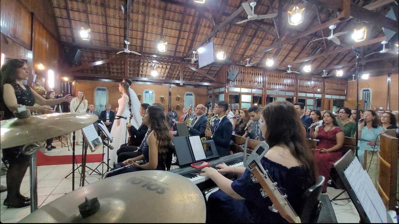 O Senhor é o meu Pastor + Te Louvamos, Senhor (medley) - Casamento Nathalia e Ebner - ICM