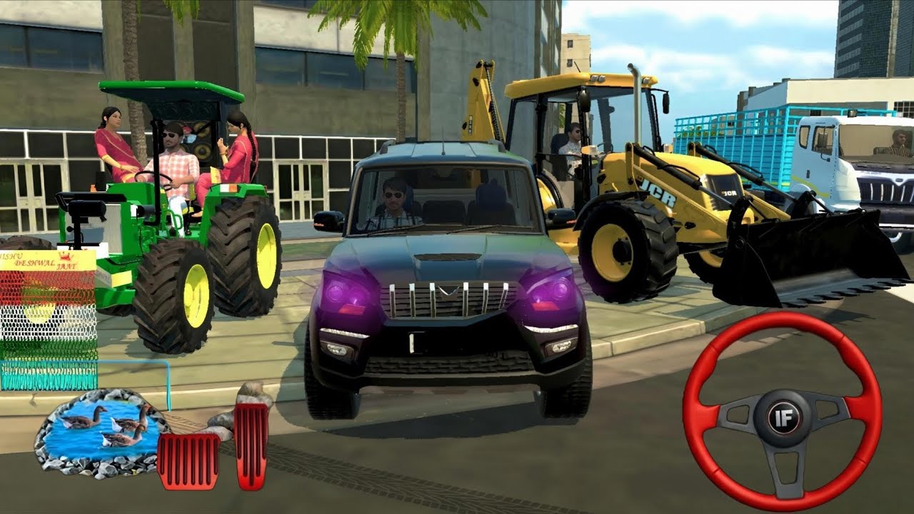 🔴Indian Heavy Driver🏎️vs Tractor vs JCB ki khatarnak😱race!Kaun jitega In 3d game video #jcb #gaming 