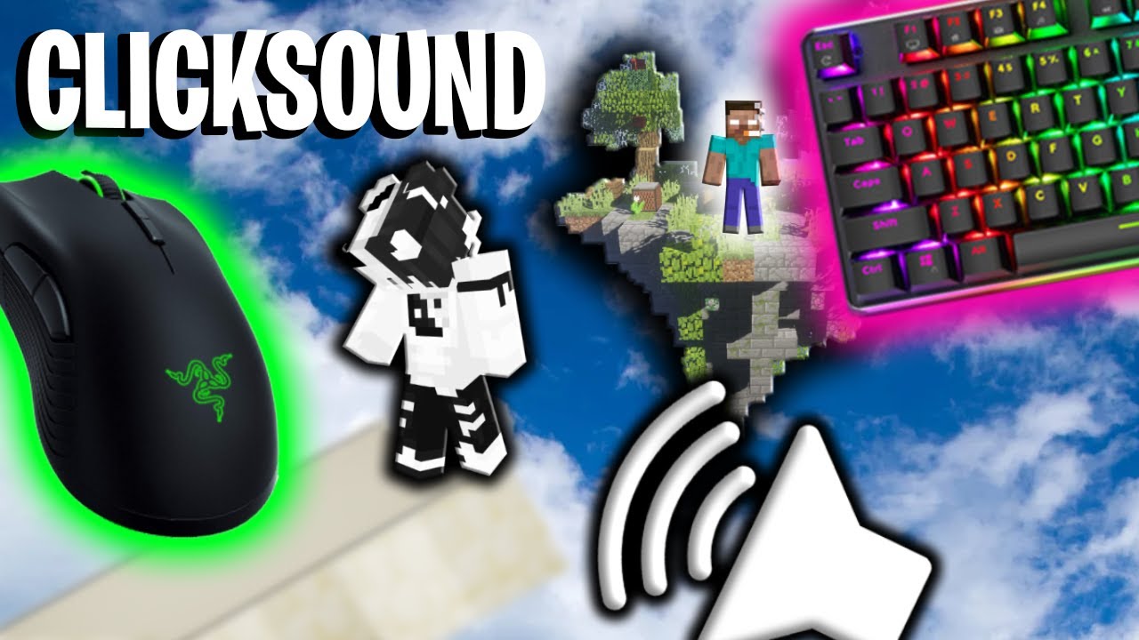 Billentyű És Egér Hanggal Minecraft SkyWars - MineSide