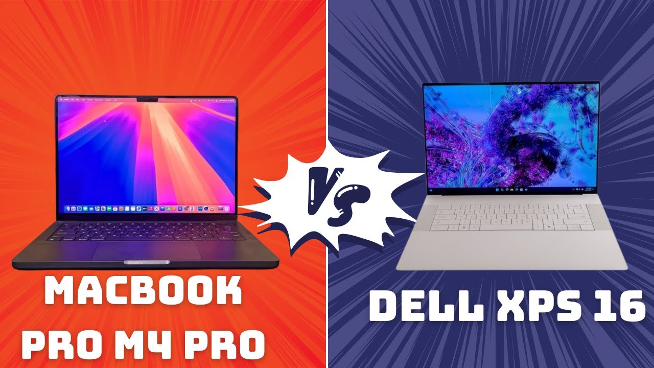 MacBook Pro (M4 Pro) против Dell XPS 16: сможет ли Apple разгромить Dell в 2025 году?