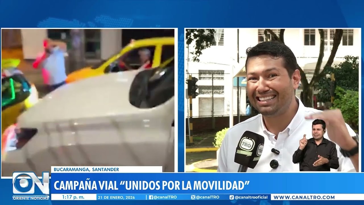 Bucaramanga impulsa campaña “Unidos por la Movilidad” para cultura vial