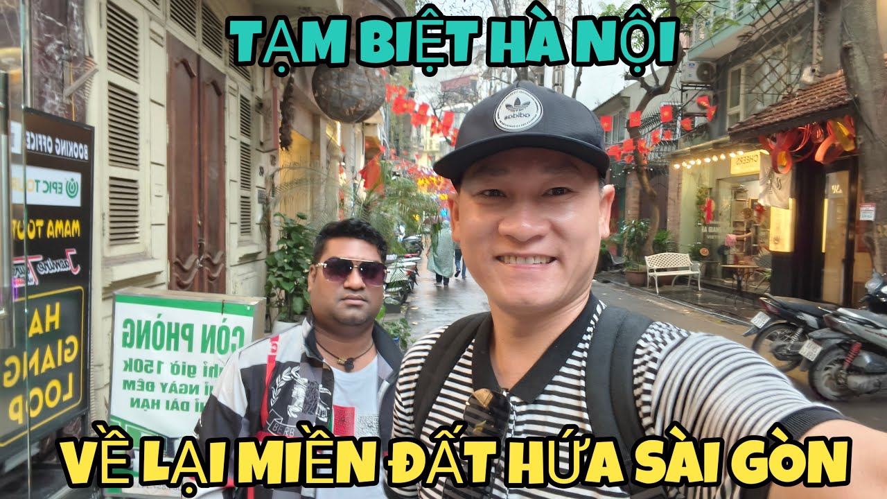 HÀ NỘI TẠM BIỆT 2 AE BẰNG CƠN MƯA