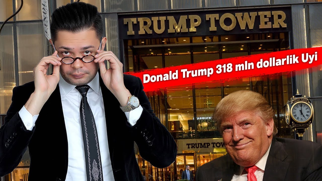 Donald Trumpning 318mln Dollarlik Uyiga Sayohat! 