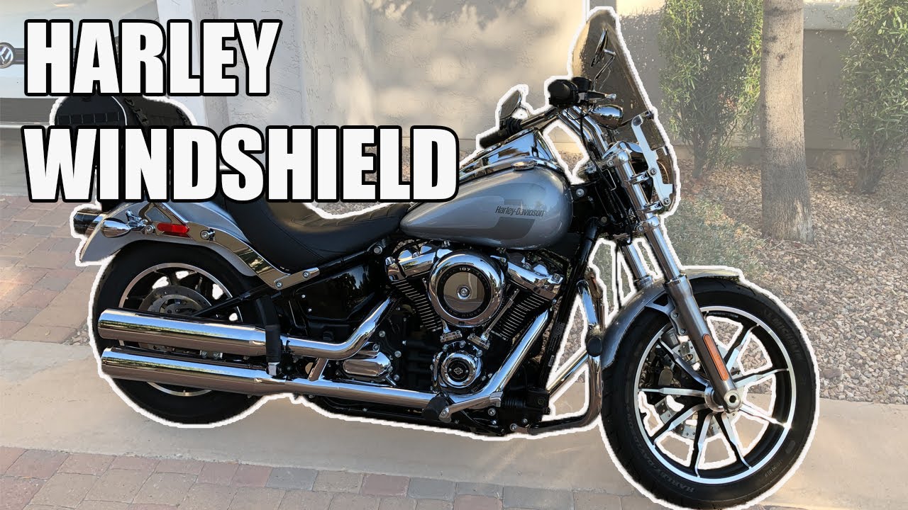 Ветровое стекло Wind Splitter Quick-Release - Harley-Davidson Low Rider (FXLR)