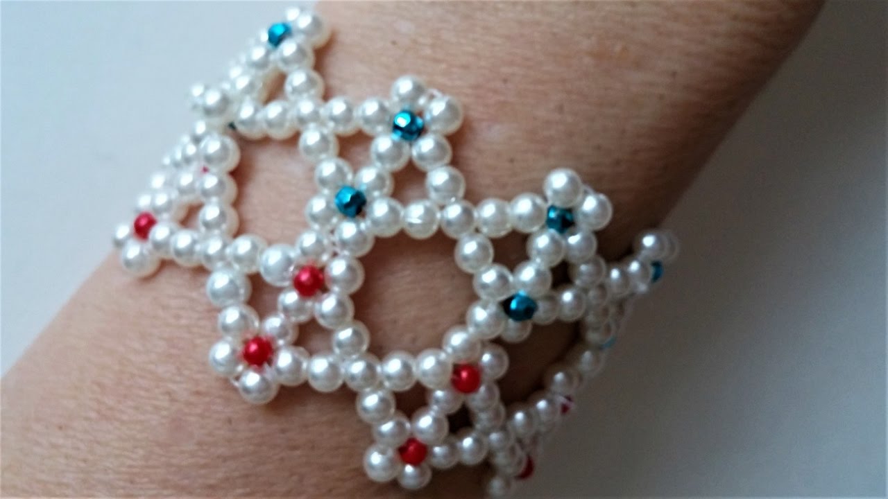 How to Make 2 Pearl bracelets - Unique Design Jewelry