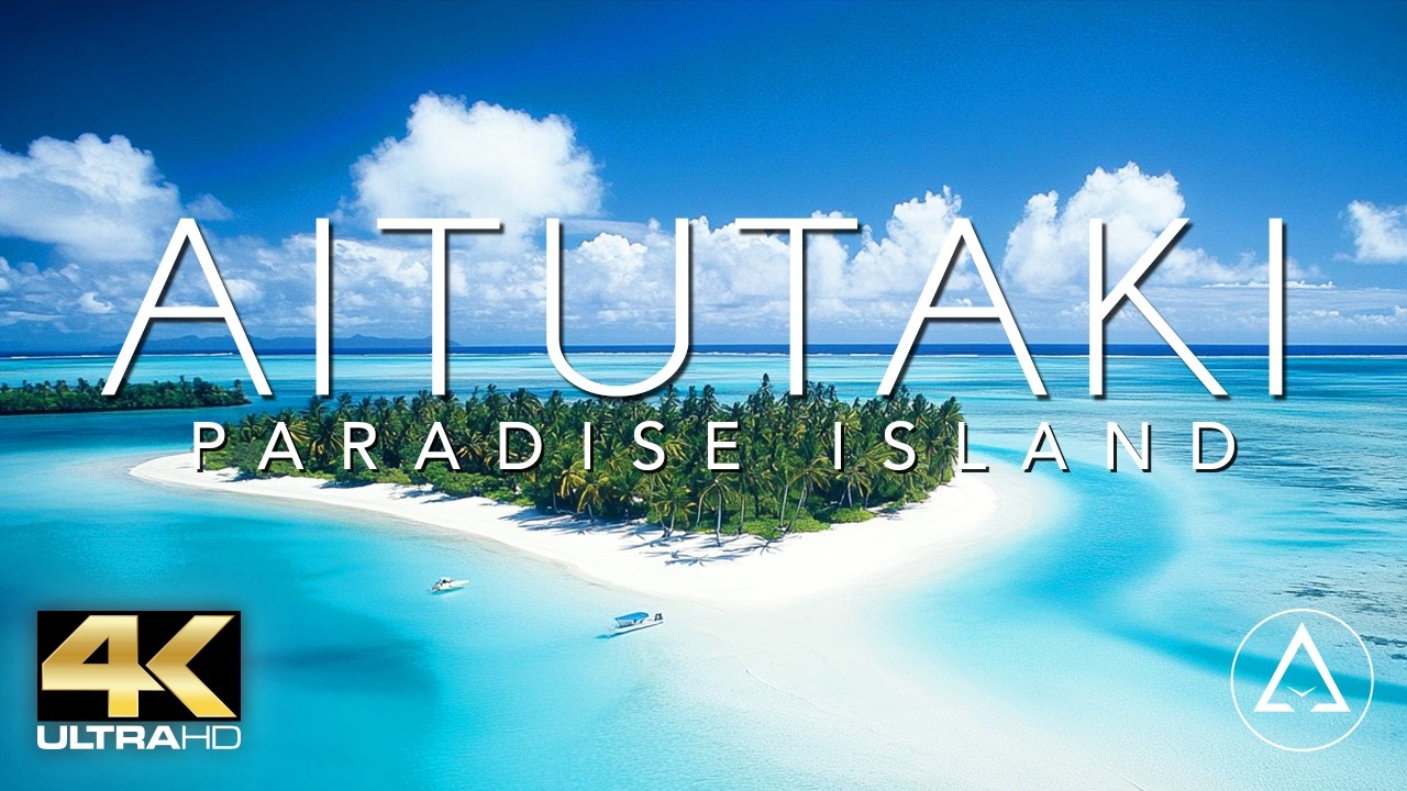 AITUTAKI - COOK ISLANDS IN 4K DRONE FOOTAGE (ULTRA HD) - Paradise Island Landscapes