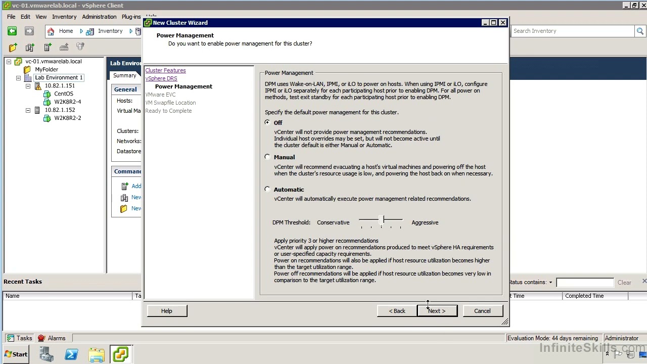 B&agrave;i 10.1. Creating A DRS Cluster
