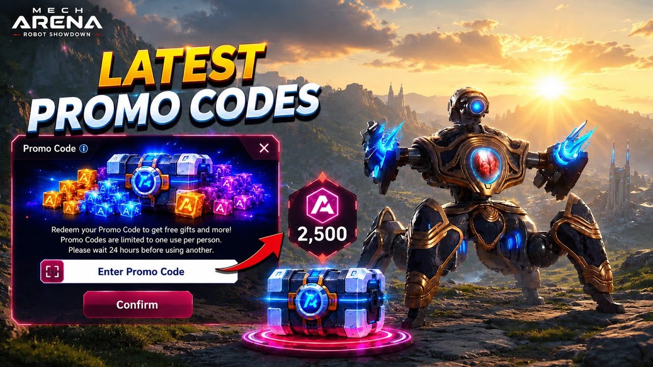 💎 100% WORKING MECH ARENA CODES 2026 &ndash; 🏆 CLAIM FREE REWARDS NOW ! #mecharena #mecharenarobotshowdown