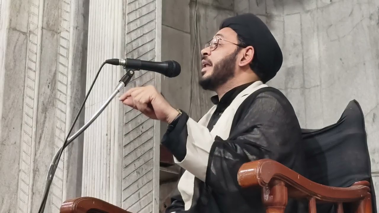 Majlis E Taziyat | Ayatollah Syed Ali Khamenei| Khitabat Maulana Zaheer Abbas Rizvi sb