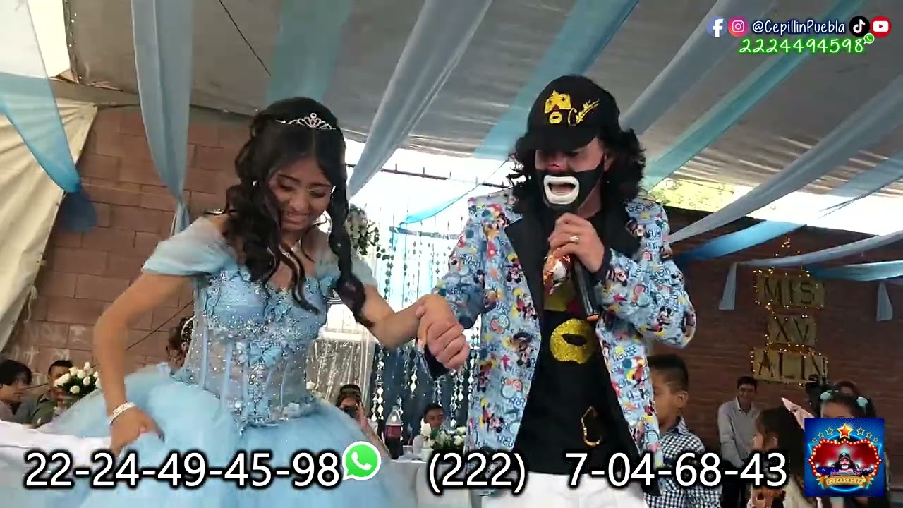 El Mejor Imitador de Cepillin en los XV Años de Alin Santo Tomas Chautla 2024