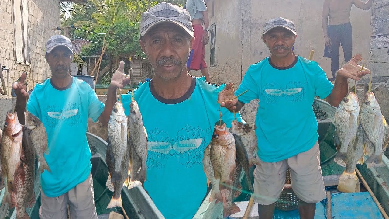 Bisa bisanya perangkap tradisional ini dapat ikan banyak