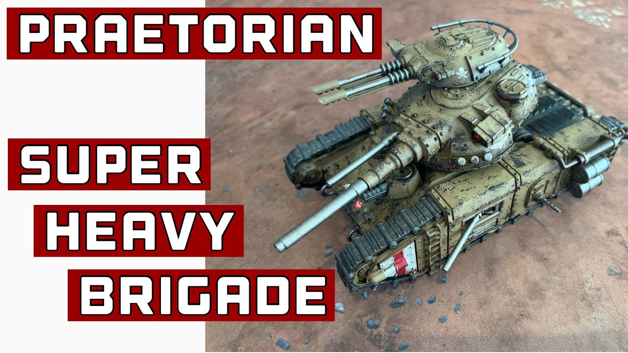 Warhammer 40k Super Heavy Baneblade Proxy 