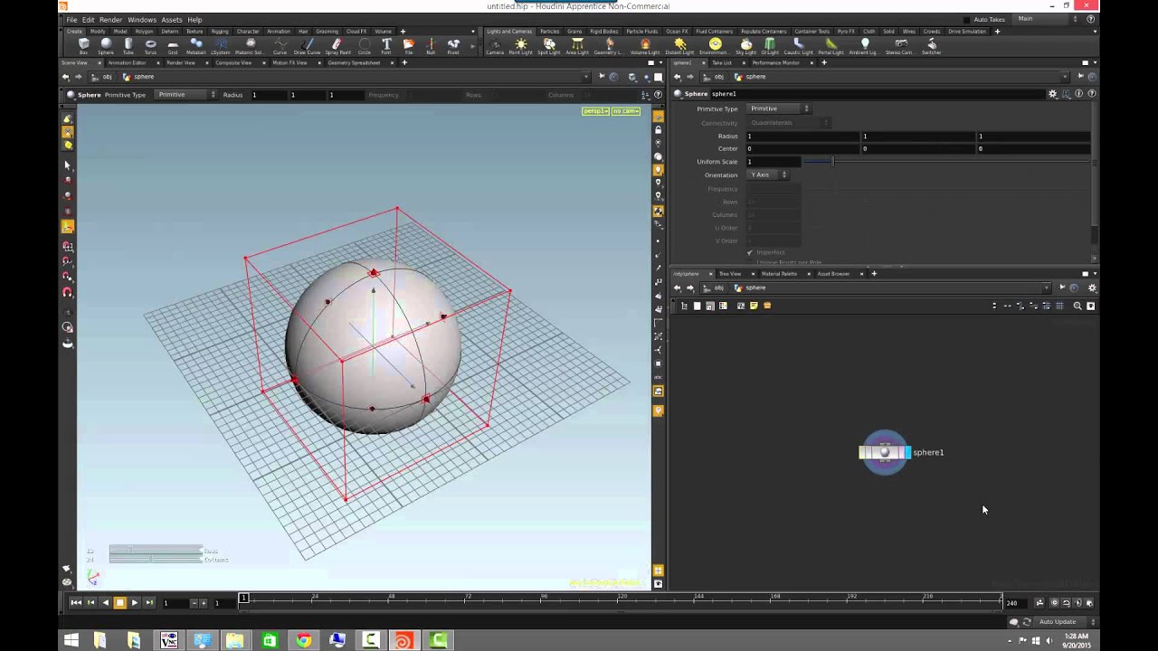 Houdini Training - Basics 02 - Hip file contexts