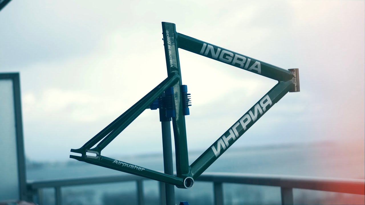 new frame day + we biked on an island